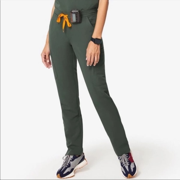 Figs Pants - SOLD Figs Limited Edition Moss Petite Yola Pants